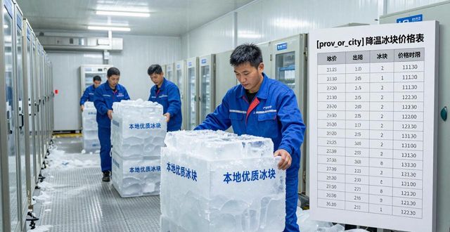 郑州降温冰块多少钱一吨？本地制冰厂报价来了